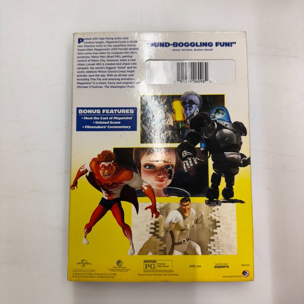 Megamind [DVD] Disc Tested, Working - Picture 2 of 4